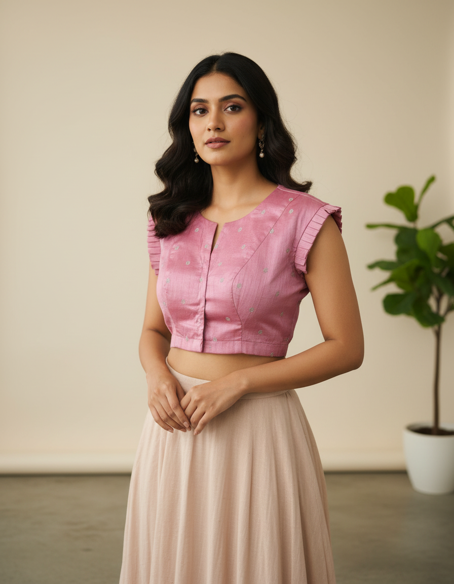 Soft Rose Muse Blouse