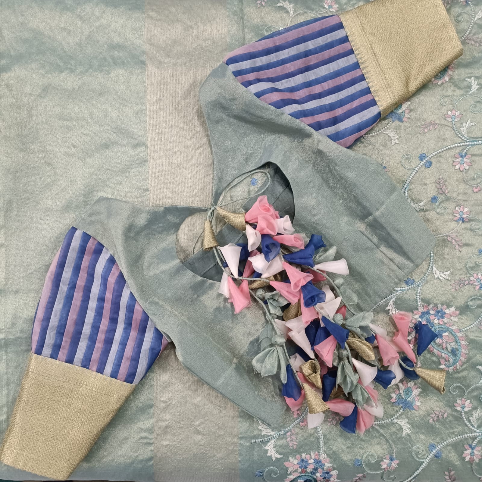 Pastel Dream Tassel Blouse